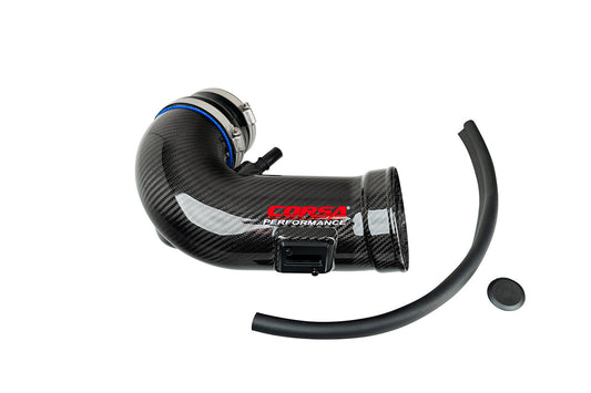 Corsa Carbon Fiber Upgrade / Air Duct | 2018-2023 Ford Mustang GT 5.0L V8 [CORSA Connect Only] (44008)