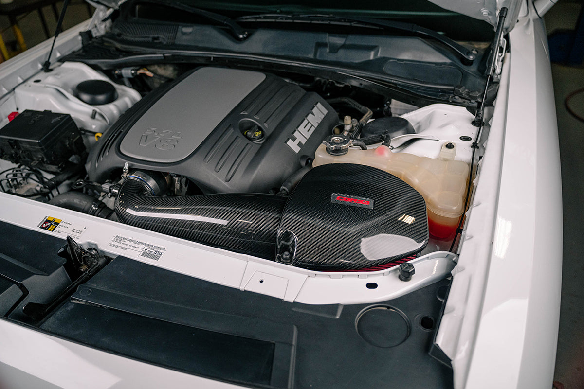 Corsa 2011-2023 Challenger, Charger, 300C 6.4L Carbon Fiber Air Intake System (44016D / 44016)