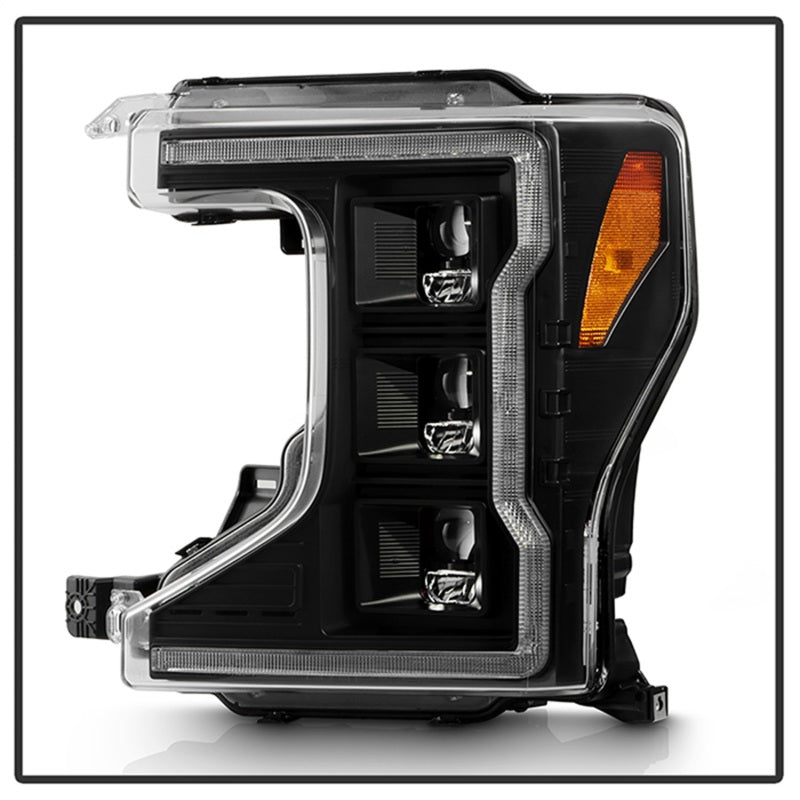 SPYDER Apex 20-22 Ford F250/F350 (Halogen) High-Power LED Headlights - Black PRO-YD-FS20HALAP-SEQ-BK 5088635