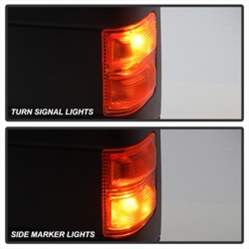 SPYDER Xtune Ford Superduty 08-15 L&R Extendable Power Heated Adjust Mirror Amber MIR-FDSD08S-PW-AM-SET 9935756