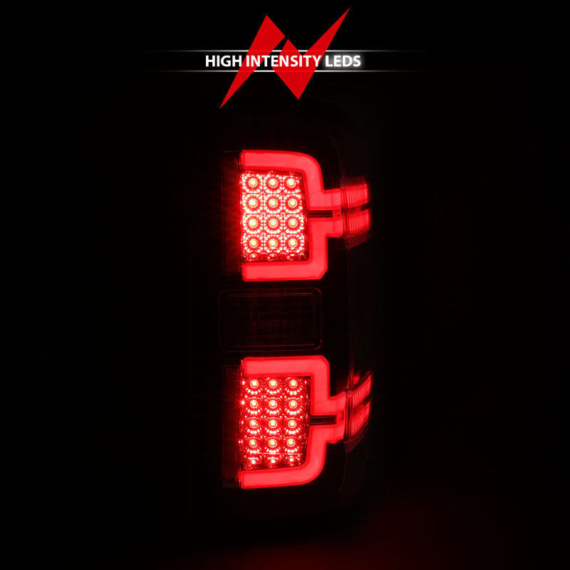 ANZO 2014-2018 Chevy Silverado 1500 LED Taillights Black 311289