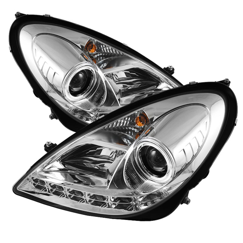 Spyder Mercedes Benz SLK 05-10 Projector Xenon/HID Model- DRL Chrm PRO-YD-MBSLK05-HID-DRL-C 5014993