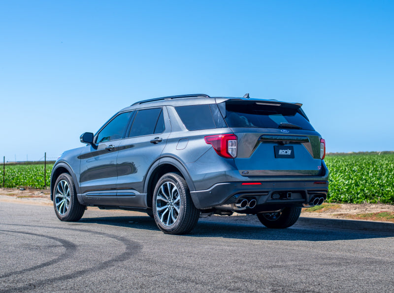 Borla 2020 Ford Explorer ST 3.0L V6 2.25in ATAK Exhaust - Chrome Tips 140821