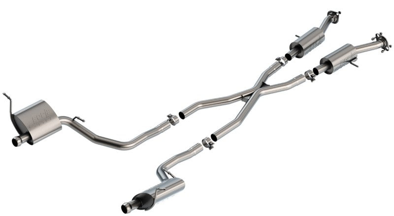 Borla 14-20 Jeep Grand Cherokee High Altitude/Summit 3.6L V6 2/4WD 2.25in S-Type Cat-back 140836