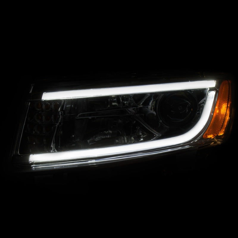 Anzo 2014-2015 Jeep Grand Cherokee Projector Headlightsw/Plank Style Design