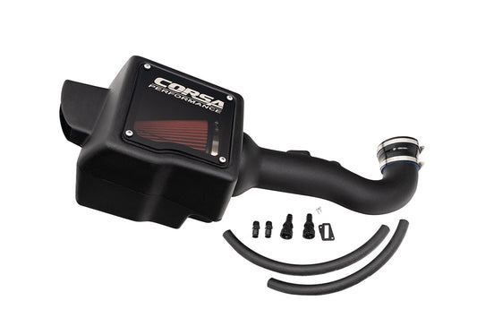 Corsa Closed Box Air Intake | 2014-19c Silverado, Sierra, Denali, 2015-20 GM SUV 6.2L (45554-1)