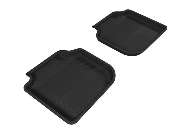 3D MAXpider 2012-2019 Volkswagen Passat Kagu 2nd Row Floormats - Gray L1VW05621501
