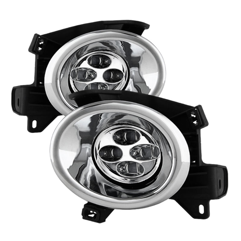 SPYDER Nissan Pathfinder 2013-2015 Daytime DRL LED Running Fog Lights w/Switch Clear FL-DRL-NP2013-C 9031632