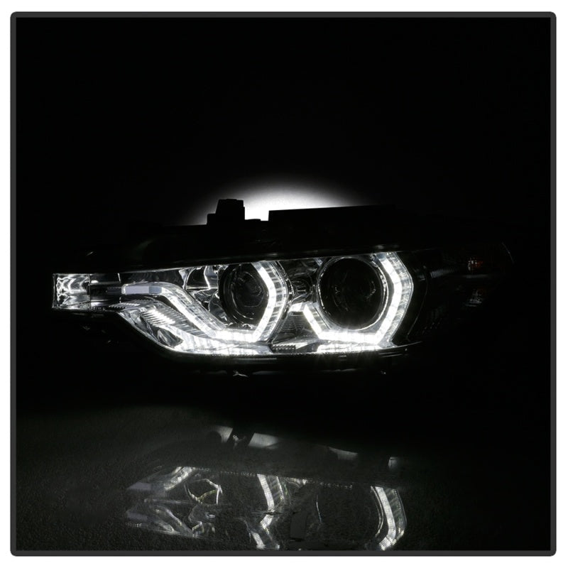 Spyder Signature BMW F30 3 Series 12-14 4DR Projector Headlights - Chrome (PRO-YD-BMWF3012-AFSHID-C) 5086822