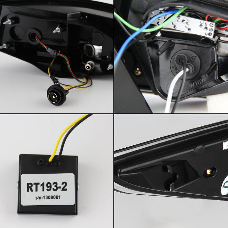 Spyder Hyundai Sonata 11-13 LED Tail Lights Light Bar Black ALT-YD-HYSON11-LED-BK 5075246