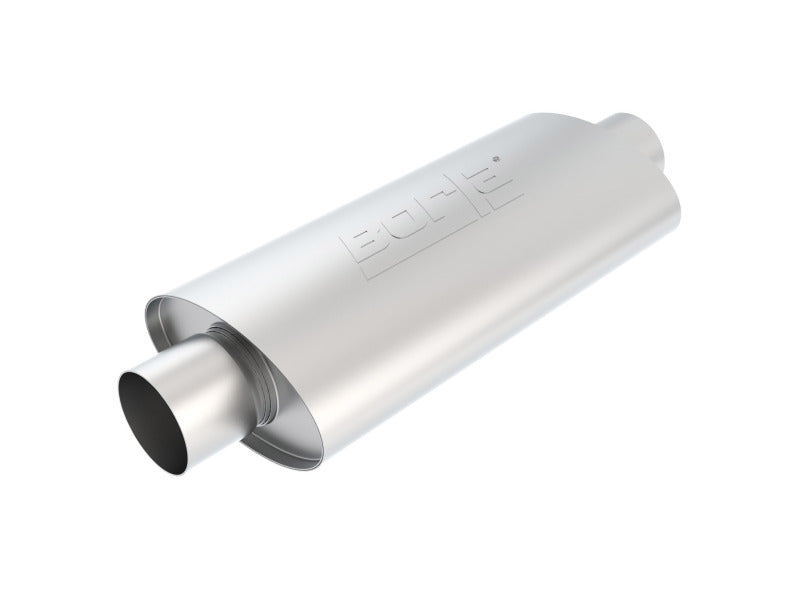 Borla XR-1 Racing Sportsman 3 inch Outlet / 3 inch Inlet Oval Muffler 40944