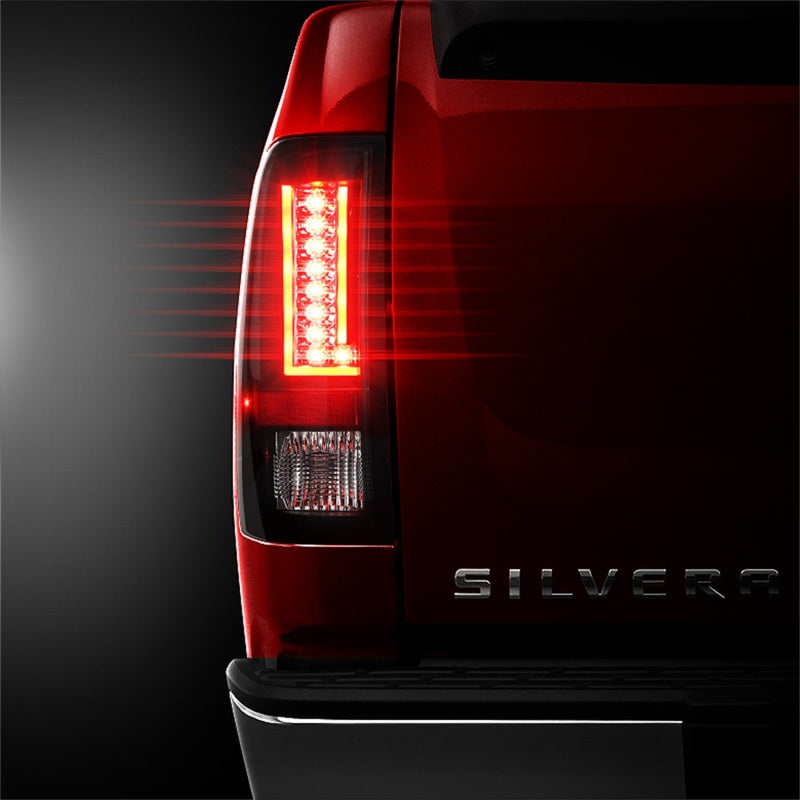 Spyder 07-13 Chevy Silverado (Exc 2010 Model) Verison 2 LED Tail Lights ALT-YD-CS07V2-LED-BSM 5082626
