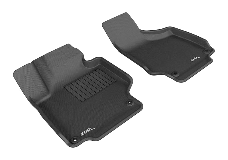 3D MAXpider 2008-2015 Audi TT/TTS Kagu 1st Row Floormat - Black L1AD02911509