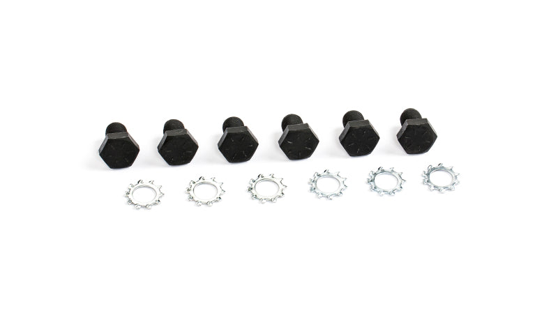 Cometic Gasket Cometic Flexplate Bolts 7/16 - 20 x 11/16in - Grade 8 With Black Oxide Finish and Lock Washers CF1007