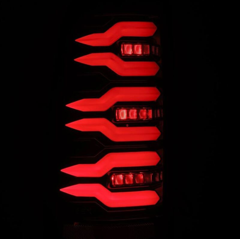 AlphaRex 99-06 Chevrolet Silverado Sierra LUXX-Series LED Tail Lights Alpha-Black 620005 *Discontinued