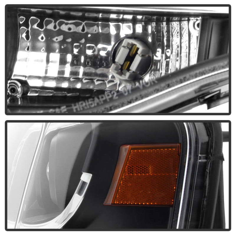 Spyder Ford Expedition 07-13 Projector Headlights Light Tube DRL Blk PRO-YD-FE07-LTDRL-BK 5079503