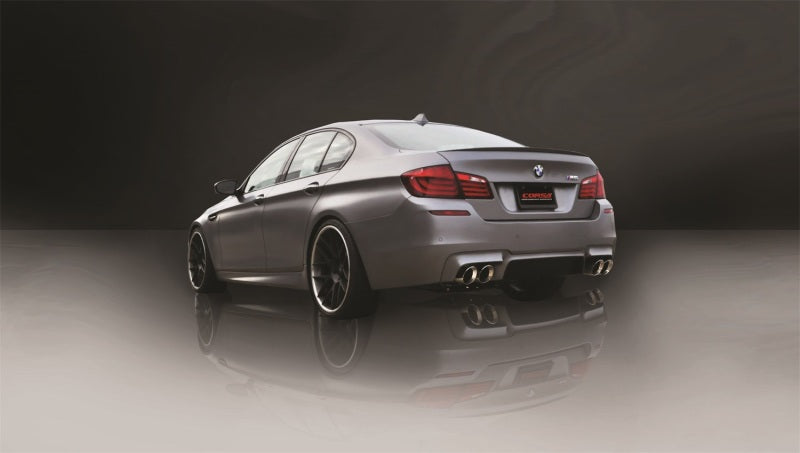 Corsa 12-13 BMW M5 F10 Polished Sport Axle-Back Exhaust 14934