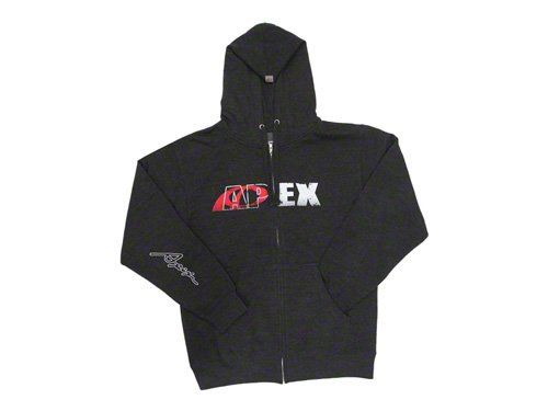 APEXi Accessories -  Accessories, Apex Signature Hoodie, Medium, Grey 034KX *Discontinued