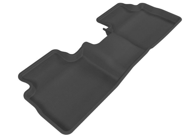 3D MAXpider 2008-2013 Nissan Rogue Kagu 2nd Row Floormats - Black L1NS02921509