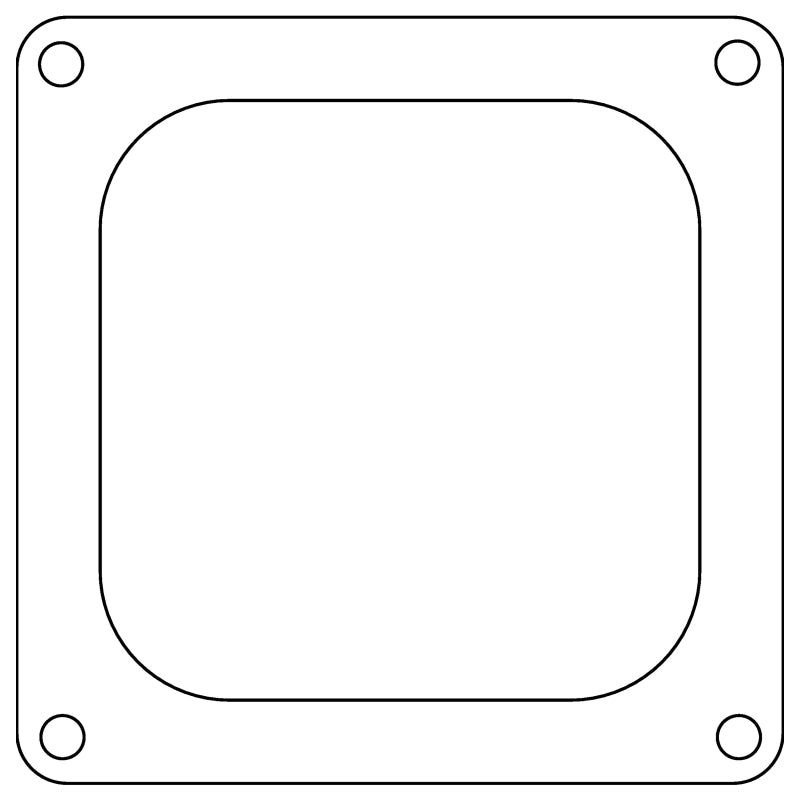 Cometic Gasket Cometic Holley 4500 Dominator .047in Fiber Carburetor Gasket - 4.775in x 4.775in - Open Plenum C15238