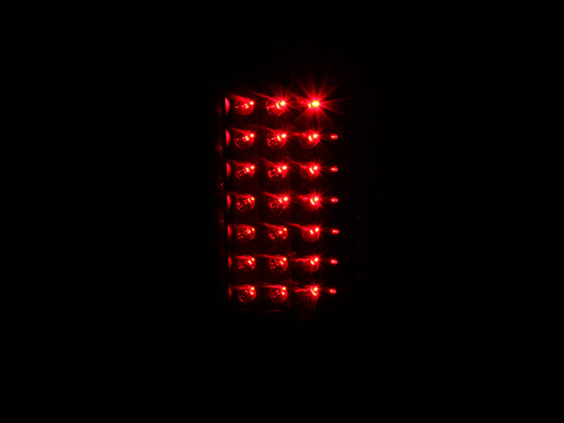Anzo 2006-2008 Dodge Ram 1500 LED Taillights Black