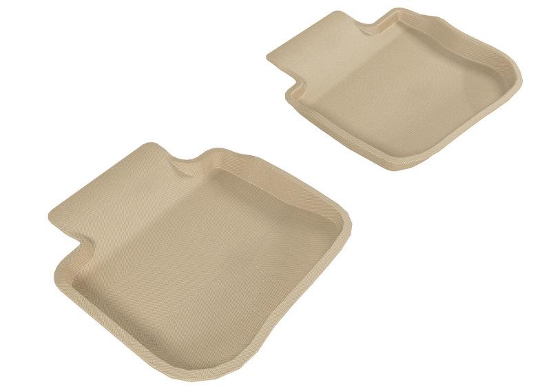 3D MAXpider 2010-2014 Subaru Legacy/Outback Kagu 2nd Row Floormats - Tan L1SB00421502