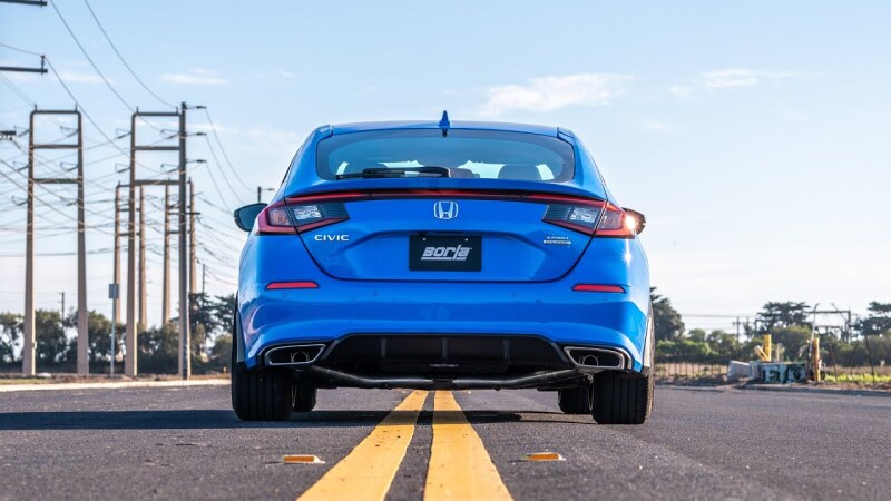 Borla 22-24 Honda Civic Sport Touring AT/MT ATAK Catback Exhaust (Reuse O.E. Tips / Valance) 140966
