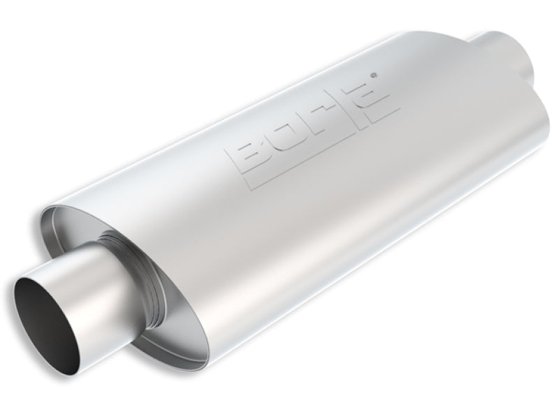 Borla XR-1 Racing Sportsman 3 inch Outlet / 3 inch Inlet Round, Oval or Offset Muffler 40943