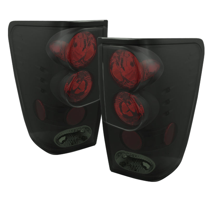 Spyder Nissan Titan 04-14 Euro Style Tail Lights Black Smoke ALT-YD-NTI04-BSM 5078223