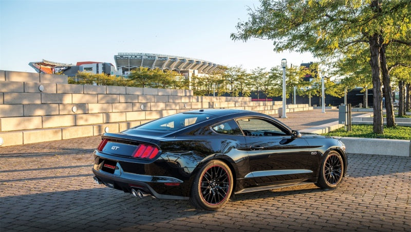 Corsa Performance 15-16 Ford Mustang GT 5.0 3in Cat Back Exhaust Polish Quad Tips