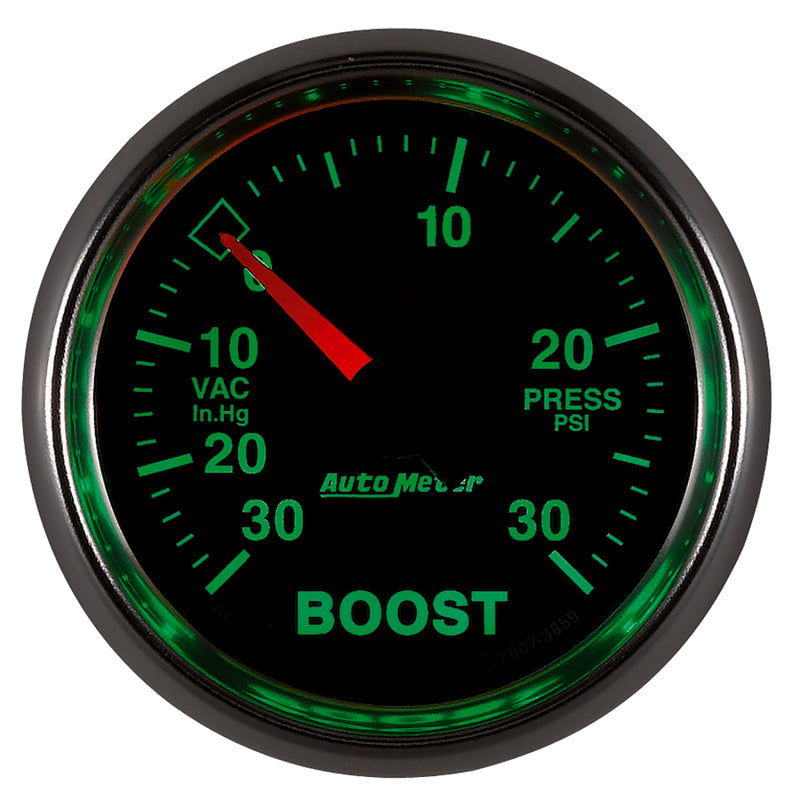Autometer GS 30inhg-30PSI Digital Vac/Boost Gauge 3859
