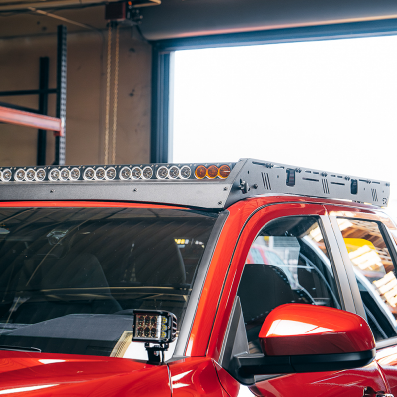 Cali Raised LED Cali Raised 2024 Toyota Tacoma Premium Roof Rack - Yes Lighting Cut Out CR4167