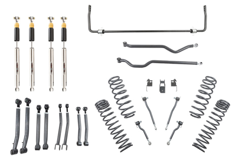 Belltech 18-19 Wrangler Rubicon JL 4dr 4in. Lift Lift Kit 153205HKP