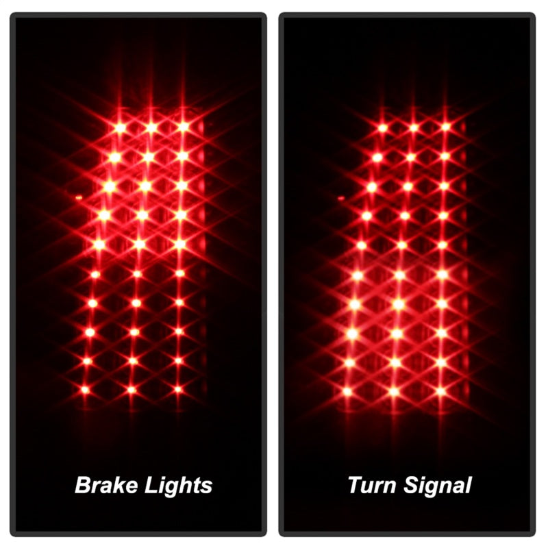 SPYDER Xtune Chevy Silverado 1500/2500/3500 99-02 LED Tail Lights Black ALT-ON-CS99-LED-BK 5008817