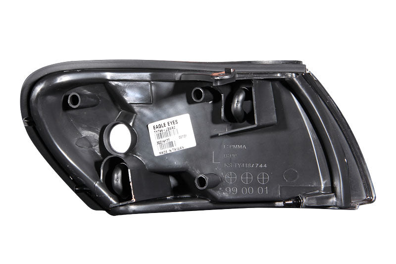 Anzo Corner Lights 1993-1997 Toyota Corolla Euro Corner Lights Black w/ Amb
