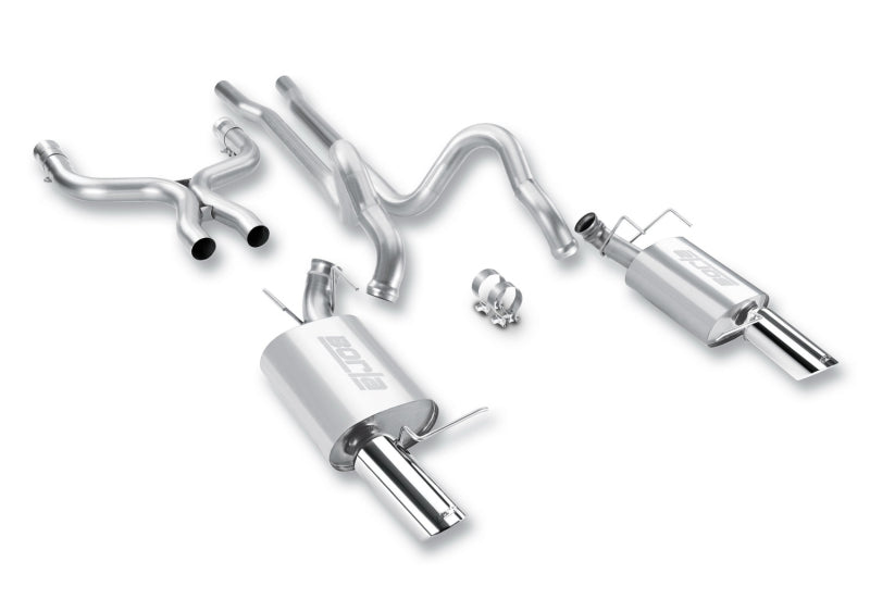 Borla 2011-2012 Mustang GT 5.0L 8cyl 6spd RWD Agressive ATAK Catback Exhaust 140372