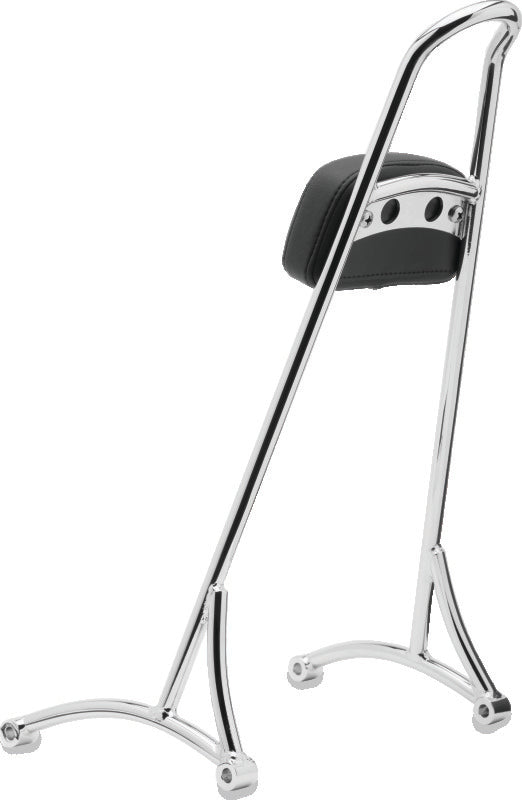 Burly Brand Tall Sissy Bar 20in - Chrome B13-1501C