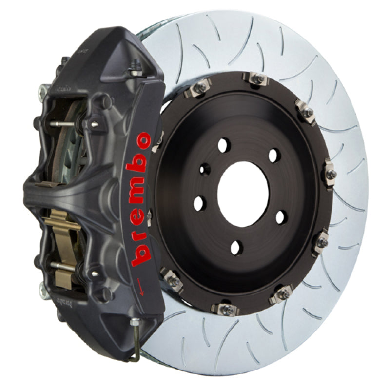Brembo 25+ BMW X3 30 xDrive Front GT-S BBK 6 Piston Cast 380x34 2pc Rotor Slotted Type-3 - Black HA 1N3.9093AS