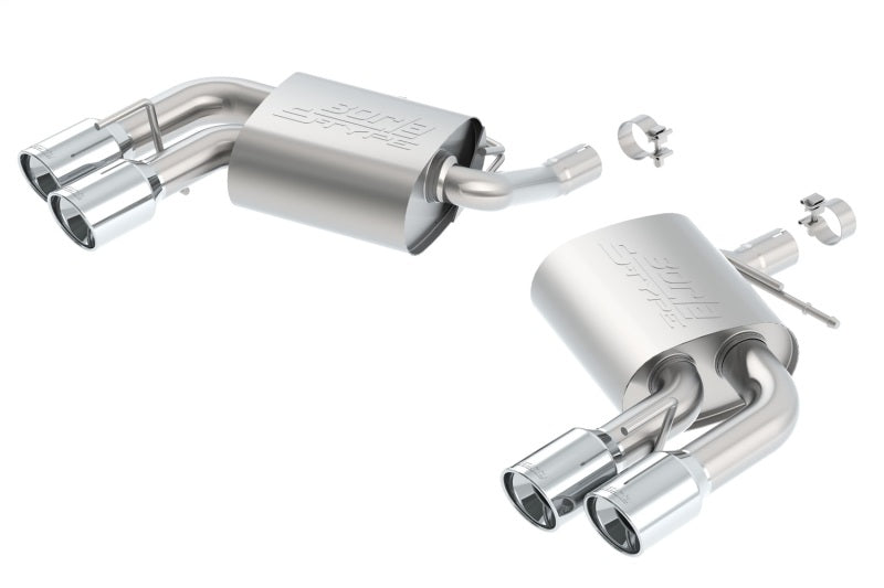 Borla 2016 Chevy Camaro V6 AT/MT S-Type Rear Section Exhaust w/o Dual Mode Valves 11926