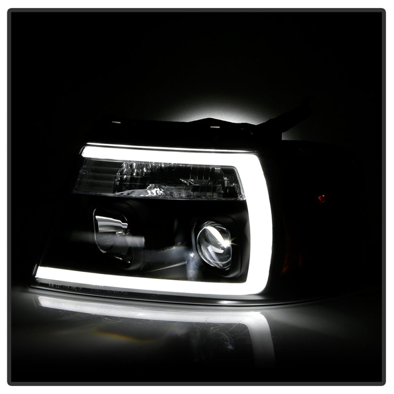 Spyder Ford F-150 04-08 High-Power LED Headlights - Black PRO-YD-FF15004PL-BK 5088161