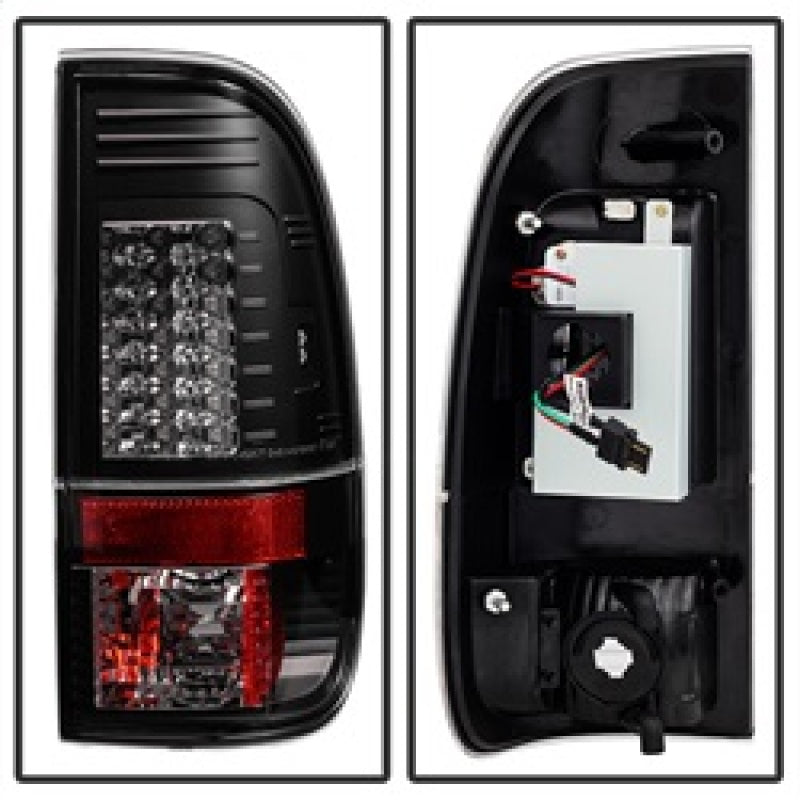 Spyder Ford Super Duty 08-15 Version 2 LED Tail Lights Black ALT-YD-FS07-LED-G2-BK 5029188