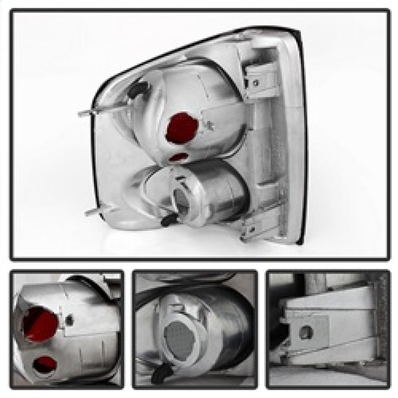 Spyder Chevy S10 94-04/Isuzu Hombre 96-00 Euro Tail Lights Blk Smke ALT-YD-CS1094-BSM 5078049