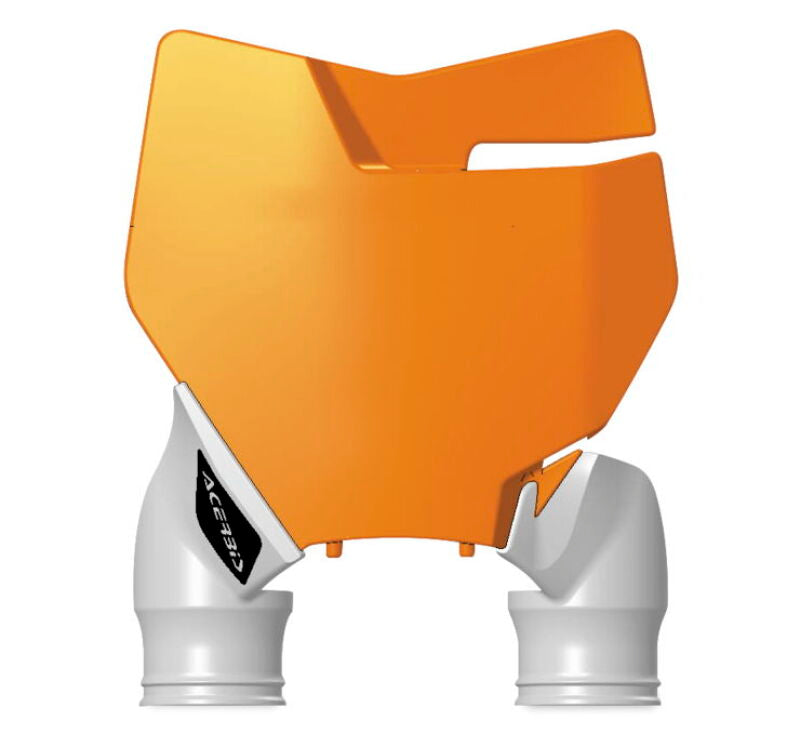 Acerbis Frnt Plt Raptr Ktm Org/Wht 2527425321