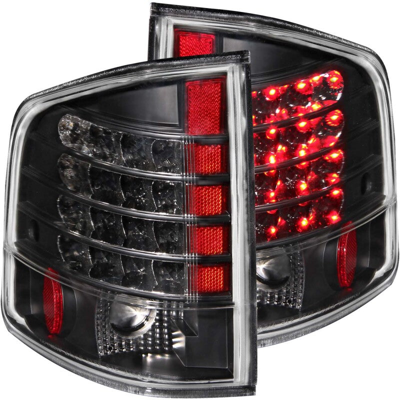 Anzo 1995-2005 Chevrolet S-10 LED Tail lights Black