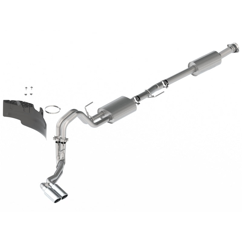 Ford Racing 21-22 F-150 2.7L/3.5L/5.0L Side Exit Sport Exhaust - Chrome Tips M-5200-FSCS