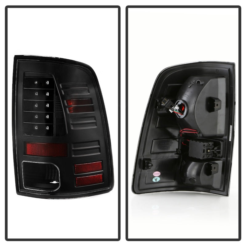 Spyder Dodge Ram 1500 09-18/2500/3500 10-18 LED Tail Lights - Incandescent Model Only - Black 5085900