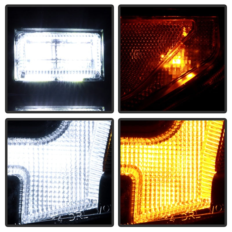 SPYDER Signature 14-21 Toyota Tundra SR/SR5 Projector Headlights - Black (PRO-YD-TTU14V2SI-SBSEQ-BK) 5088802