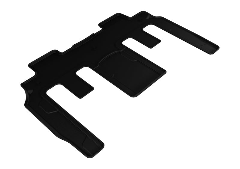 3D MAXpider 2008-2017 Buick/Chevrolet/GMC Enclave/Traverse/Acadia Kagu 2nd Row Floormats - Black L1BC02321509