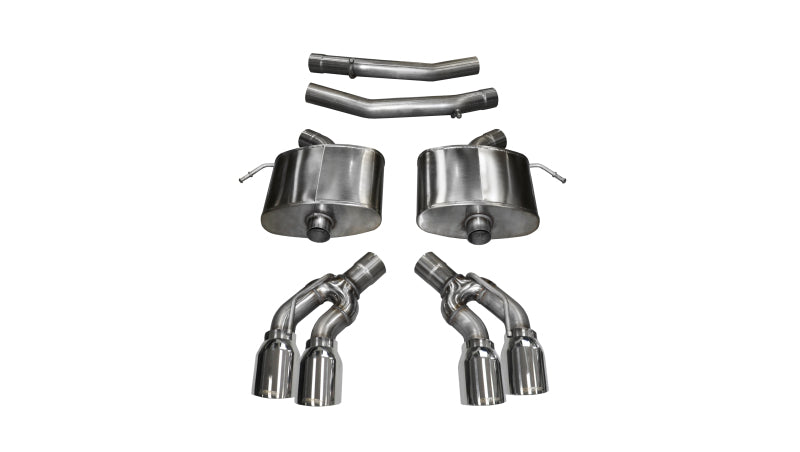 Corsa Performance 2016 Cadillac CTS V Sedan 6.2L V8 2.75in Polished Sport Axle-Back