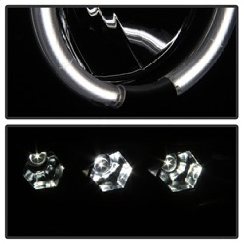 Spyder Dodge Ram 1500 02-05 03-05 Projector Headlights CCFL Halo LED Blk Smke PRO-YD-DR02-CCFL-BSM 5078797